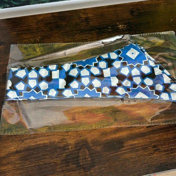 Vintage-Inspired Geometric Print Dickey Collar - Picture 3 of 6